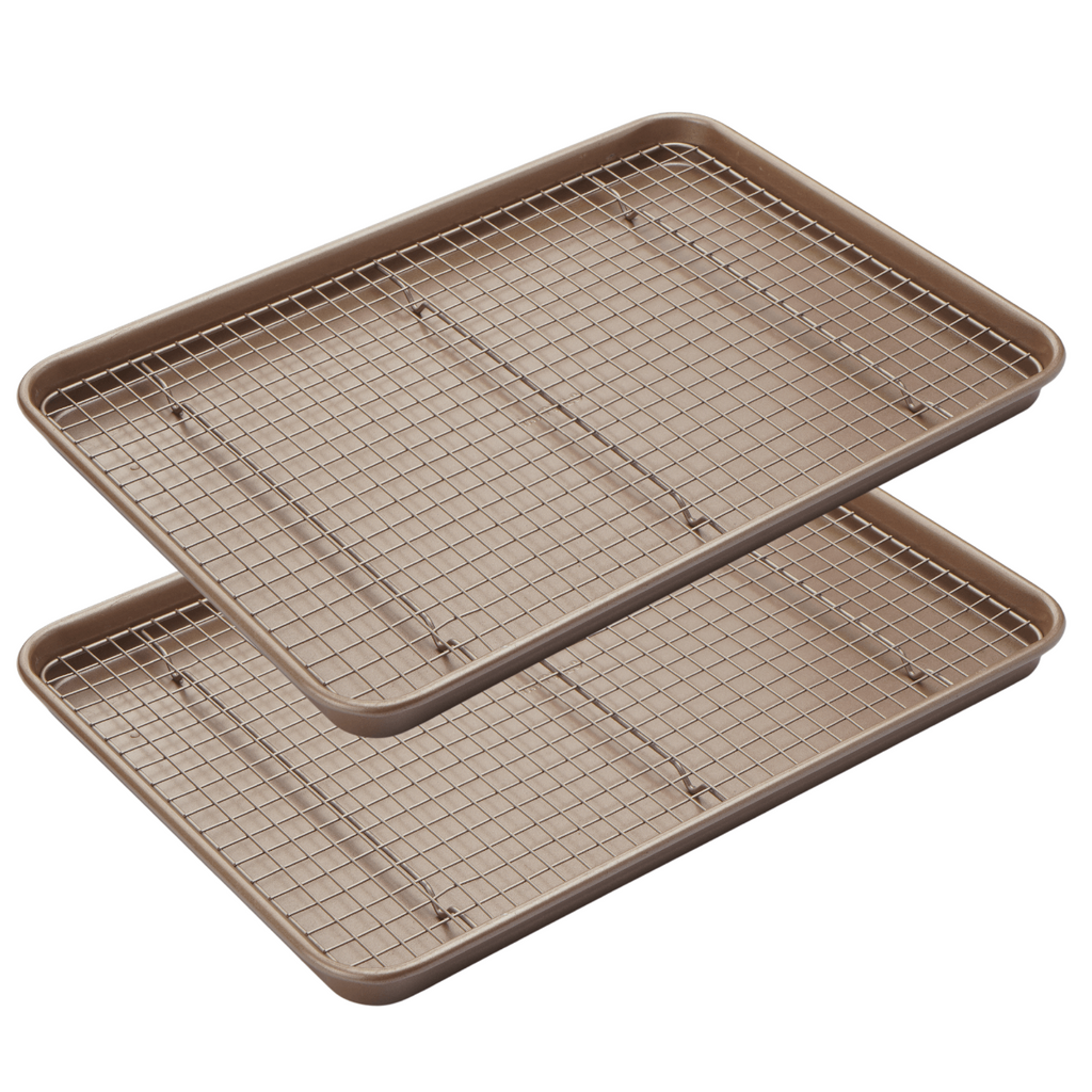 HXAZGSJA Baking Sheets for Oven Nonstick Cookie Sheet Baking Tray Large  Heavy Duty Rust Free Non Toxic(#3) 