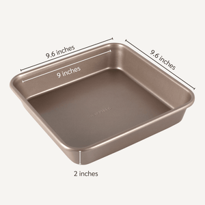 Square Cake Pan, 9, Nonstick - USA Pan
