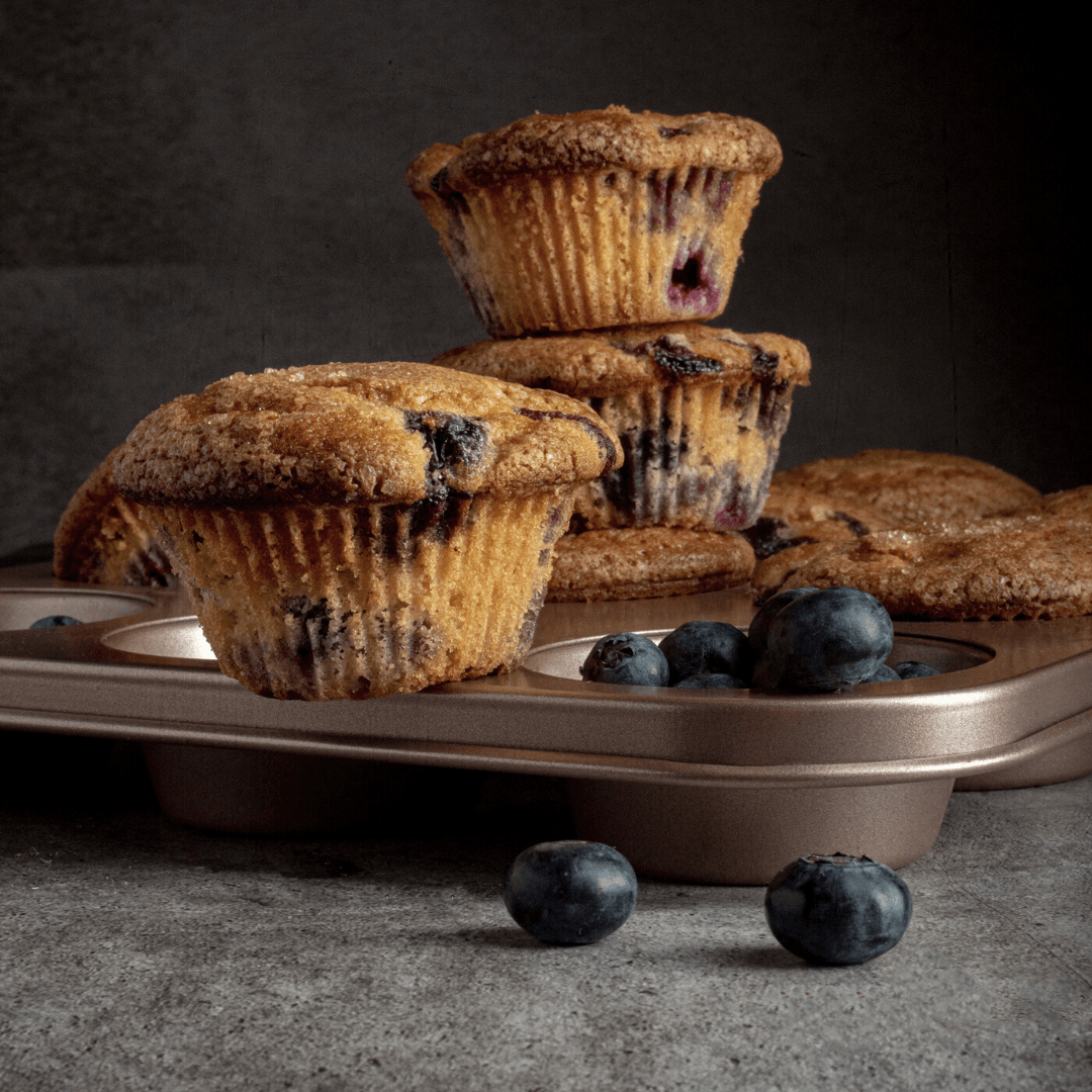 Mini Muffin Pan With Sturdy Handles (12 Cups) – Bake Boss